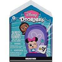 Disney Doorables Village Peek, Blind Bag Collectible Figures, Styles May Vary, Officially Licensed Kids Toys for Ages 5 Up, Amazon Exclusive