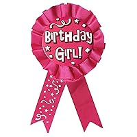 Beistle Birthday Girl! Award Ribbon