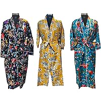 Wholesale Kimono Lot Of 20 Pieces Assorted Color Kimono Indian Handmade Floral By Ethnic Craft Hub