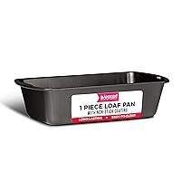 Loaf Pan Set 1-Piece - Deluxe Nonstick Carbon Steel Bakeware for Perfect Bread and Cakes – Dishwasher Safe, Premium Pans for Home Baking