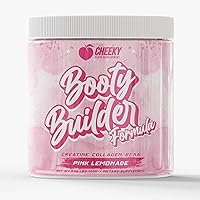 Glute Pump Formula- Gluteal Gain & Muscle Builder for Women: Pink Lemonade Creatine with Energy Boost, Cognition Aid | Collagen, BCAA, Vegan Monohydrate Micronized Powder for Lean Muscle