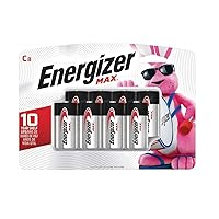 Energizer C Batteries Max Alkaline C Cell Size, 8 Count, 8 Count, 8 Count