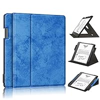 for Kindle Scribe Case for 2022 New Kindle Scribe10.2 Inch E-Reader Case Auto Sleep Cover with Pen Slot,Blue