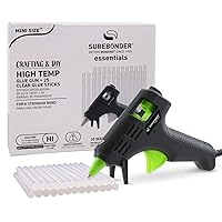 Hot Glue Gun, Surebonder Mini Size 10W High Temperature Glue Gun Kit with 25 Glue Sticks