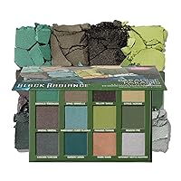 Brilliant Effects Eye Shadow Palette, 12 Intense Ultra Pigmented Powder, Buildable & Blendable Versatile Matte to Shimmer Finishes, Cruelty-Free & Vegan - Paradise