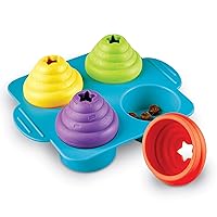 Brightkins Cupcake Party Treat Puzzle for Dogs - Fun and Interactive Dog Toys, Dog Birthday Toy for All Breeds Small