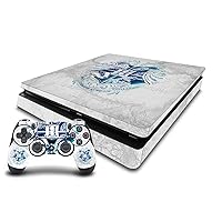 Head Case Designs Officially Licensed Harry Potter Hogwarts Aguamenti Graphics Vinyl Sticker Gaming Skin Decal Cover Compatible with Sony Playstation 4 PS4 Slim Console and DualShock 4 Controller