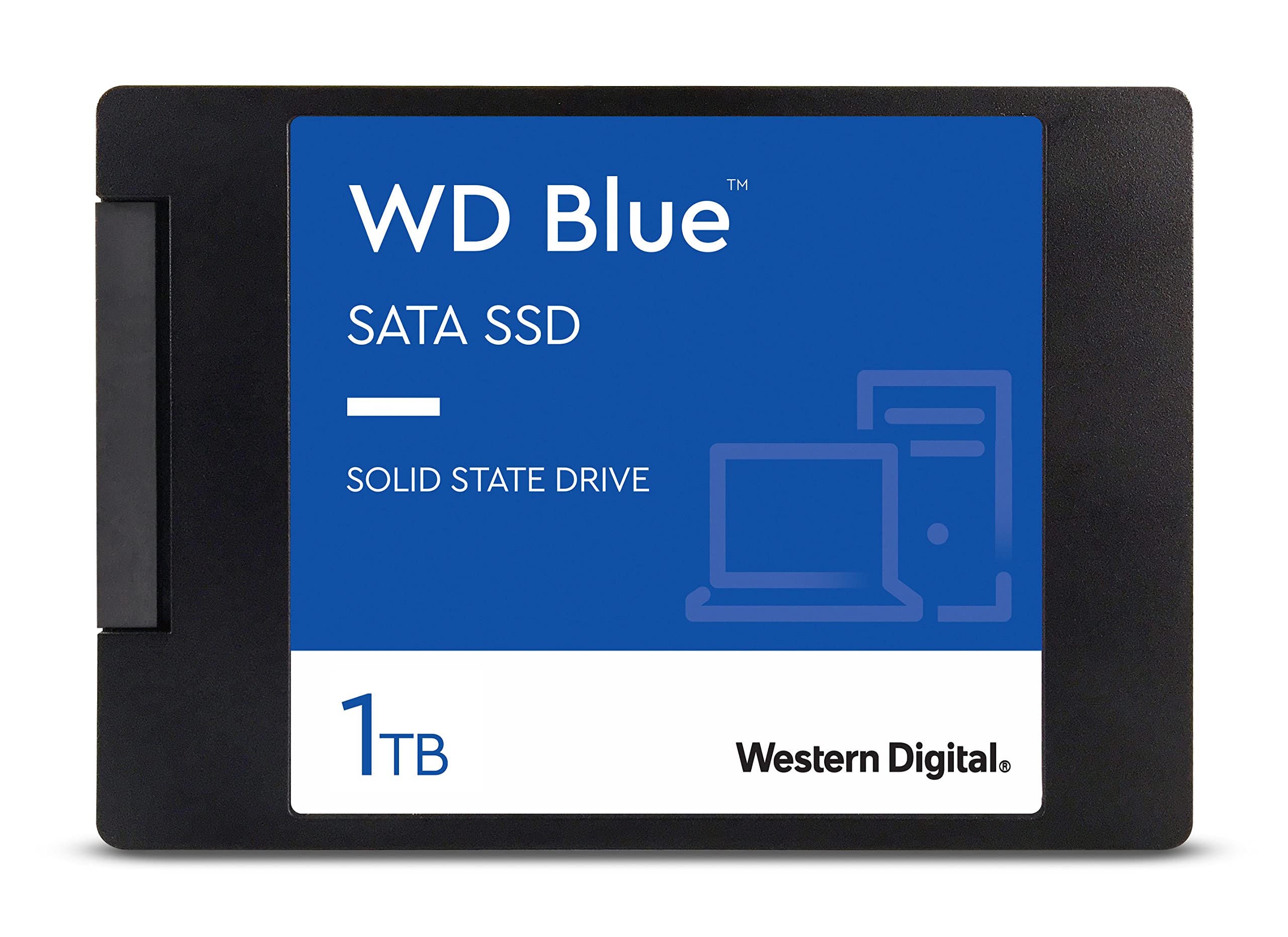 Western Digital 1TB WD Blue 3D NAND Internal PC SSD - SATA III 6 Gb/s, 2.5