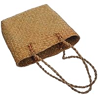 TENDYCOCO 2pcs Woven Handbag Woven Tote Bag for Women Straw Tote Rattan Woven Bag French Woven Bag Beach Bag Straw