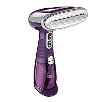 Conair Handheld Garment Steamer for Clothes, Turbo ExtremeSteam 1550W, Portable Handheld Design, Strong Penetrating Steam - Amazon Exclusive in Plum