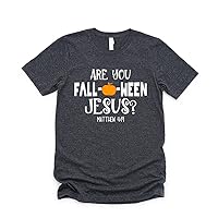 are You Falloween Jesus Matthew 4:19 Halloween Spooky Season Christian Tshirt