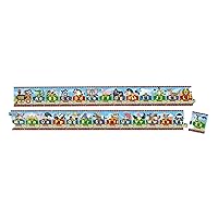 Melissa & Doug Alphabet Express Jumbo Jigsaw Floor Puzzle (27 pcs, 10 feet long) - FSC Certified