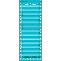 Teacher Created Resources Light Blue Marquee 14 Pocket Chart (13