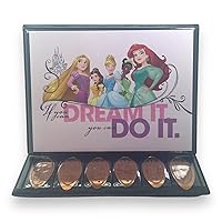 Penny Postcard Tri-Fold Pressed Penny Collector Book Holds 60 Pressed Pennies and Your Favorite Postcard for Your Cover (Disney Princesses Never Give Up)