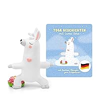 tonies Audio Figures for Toniebox, Yoga Stories with Llama Sara - With Light Exercises for Relaxing, Audio Play for Children from 4 Years, Playing Time Approx. 60 Minutes