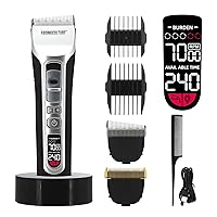 The Fadify 2.0 Cordless Hair Clippers for Men, 7000RPM Professional Barber Clippers Detachable Inclined Blade, Mens Hair Clippers for Fades Culture Hair Trimmer Cutting Kit Rechargeable LCD Mens Gift