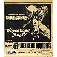 Whose Child Am I? + Weekend Murders Drive-in Double Feature #18