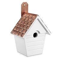 Classic Cottage Bird House – Pure Copper Roof by Good Directions