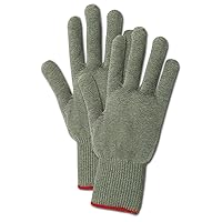 CutMaster SP1348G Non-Coated High Density Knit Spectra Glove, Lightweight, ANSI Cut Level 4, Ambidextrous, Reversible, Gray, Size 7 (1 Glove)