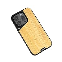 Mous Case for iPhone 15 Pro Max MagSafe Compatible - Limitless 5.0 - Bamboo - Protective iPhone 15 Pro Max Case - Shockproof Phone Cover