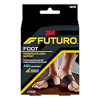 FUTURO Therapeutic Arch Support, Helps Relieve Symptoms of Plantar Fasciitis, Adjustable