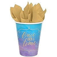 Disney Princess Party Cups - 9 oz. (Pack of 8) - Vibrant & Durable Design - Perfect for Your Royal Celebration