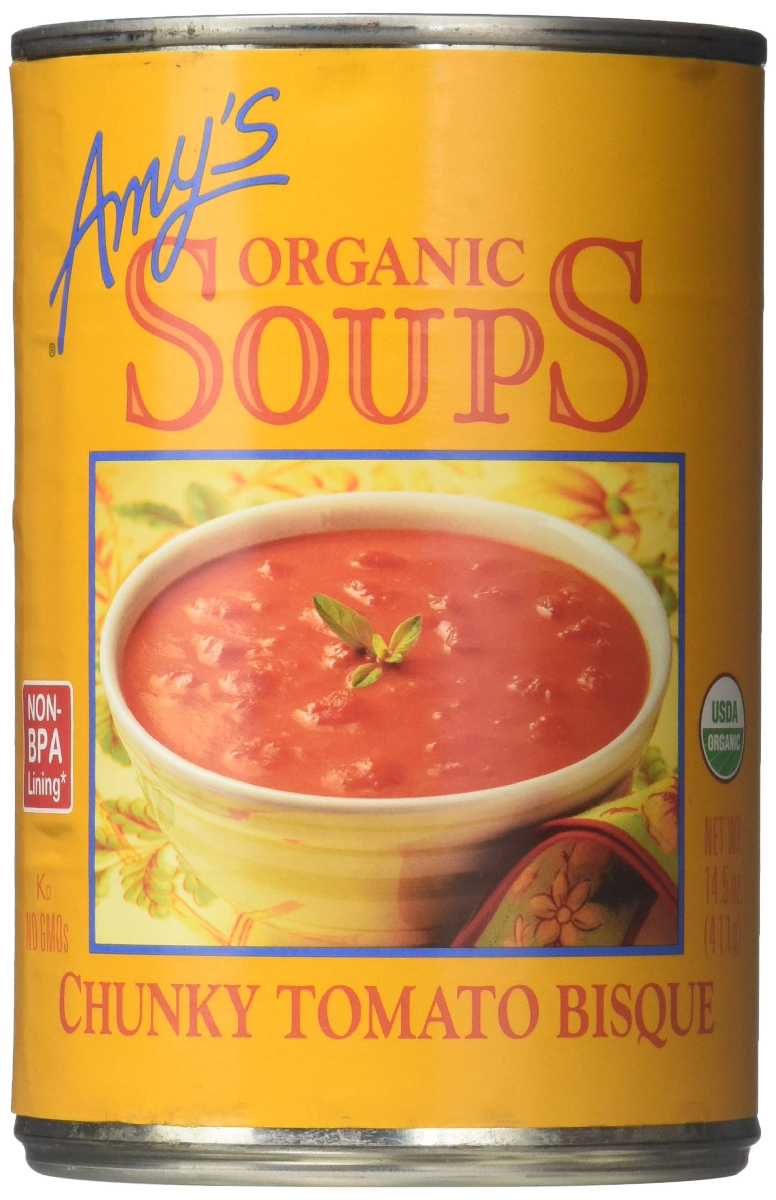 Amy's Soup Tomato Bisque Chunky Gf (Pack of 12)