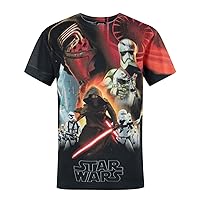 STAR WARS Force Awakens First Order Sublimation Boy's T-Shirt