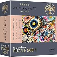 Trefl Wood Craft 501 Piece Wooden Puzzle - In the World of Music