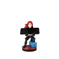 Exquisite Gaming: Marvel: Black Widow - Original Mobile Phone & Gaming Controller Holder, Device Stand, Cable Guys, Licensed Figure