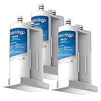 Waterdrop Refrigerator Water Filter Replacement for EWF01, FC-300, FC300, EFF-6018A, 241988703, 3 Filters (Package May Vary)