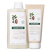 Shampoo with Organic Cupuaçu Butter, Nourishing & Repairing for Very Dry Damaged Hair, SLS/SLES-Free, Biodegradable, 13.5 fl. oz.