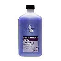Everyday Elements Lush Coating Conditioner For Dogs - Violet + Sea Mist - Pet Conditioner With Evening Primrose & Jojoba Oil For A Fuller Coat - Made in the USA - 16.9 Oz,Purple,710
