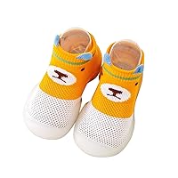 Toddler Shoes Boys Size 3 Summer and Autumn Comfortable Infant Toddler Shoes Cute Deer Rabbit Pattern Children Mesh Breathable Floor Infants Size 3 Shoes