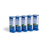 Epic Dental 100% Xylitol Sweetened Mints, Peppermint, 60 Count (Pack of 5)