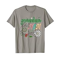 Cute Grandma Graphic Shirt Mimi Nana Grandma Like Mom Rule T-Shirt