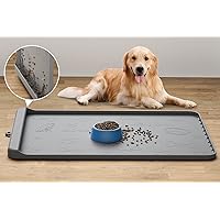 Dog Food Mat - Silicone Dog Mat for Food and Water - 36