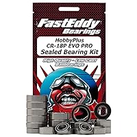 FastEddy Bearings Compatible with HobbyPlus CR-18P EVO PRO Sealed Bearing Kit