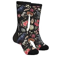 Cute Axolotl Funny Novelty Socks Unisex Crazy Crew Dress Socks