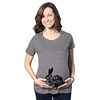 Maternity Mama Bunny T Shirt Cute Adorable Easter Baby Announcement Pregnancy