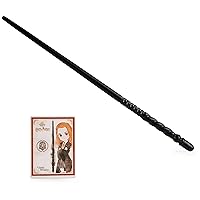 Wizarding World Harry Potter, 12-inch Spellbinding Ginny Weasley Magic Wand with Collectible Spell Card, Kids Toys for Ages 6 and up