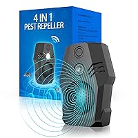 Superior Rodent Repeller,Electronic Ultrasonic Squirrel Mouse Repellent Plug in, Rat Repeller, Repel Rodents, Mice, Rats, Squirrels