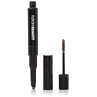 Browfusion Artist Duo Filling Pencil + Fortifying Color Gel, Dark Brown, 0.107 Ounce