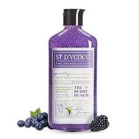 ST. D'VENCE The Berry Bunch Body Wash with Salicylic Acid Beads - Blueberry & Blackberry Extract, 300 ml