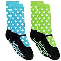 juDanzy Baby and Toddler and Girls Funky Mid Calf and Tall Knee High Socks (2 or 4 Pack)