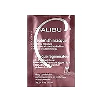 Malibu C Replenish Hair Masque - Ultra Hydrating Deep Conditioner for Hair Repair - Reparative Formula with Avocado Oil for All Hair Types