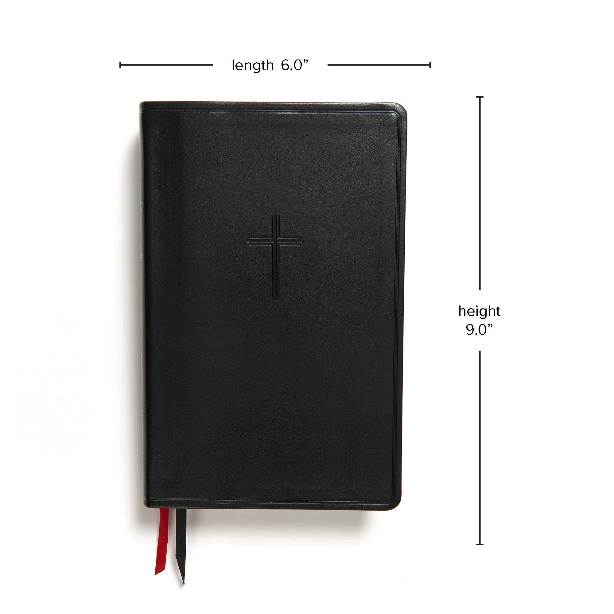 CSB Everyday Study Bible, Black LeatherTouch, Black Letter, Study Notes, Illustrations, Aricles, Easy-to-Carry, Easy-to-Read Bible Serif Type