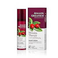 Avalon Organics Night Crème, Wrinkle Therapy, 1.75 Oz
