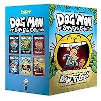 Dog Man: The Supa Epic Collection: From the Creator of Captain Underpants (Dog Man #1-6 Box Set)