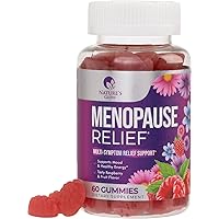 Menopause Relief Vitamin Gummy for Women - Effective Menopause Support Supplement Gummies, Hot Flash, Night Sweats, Energy & Hormone Support, Non-GMO & Gluten Free - 60 Gummies